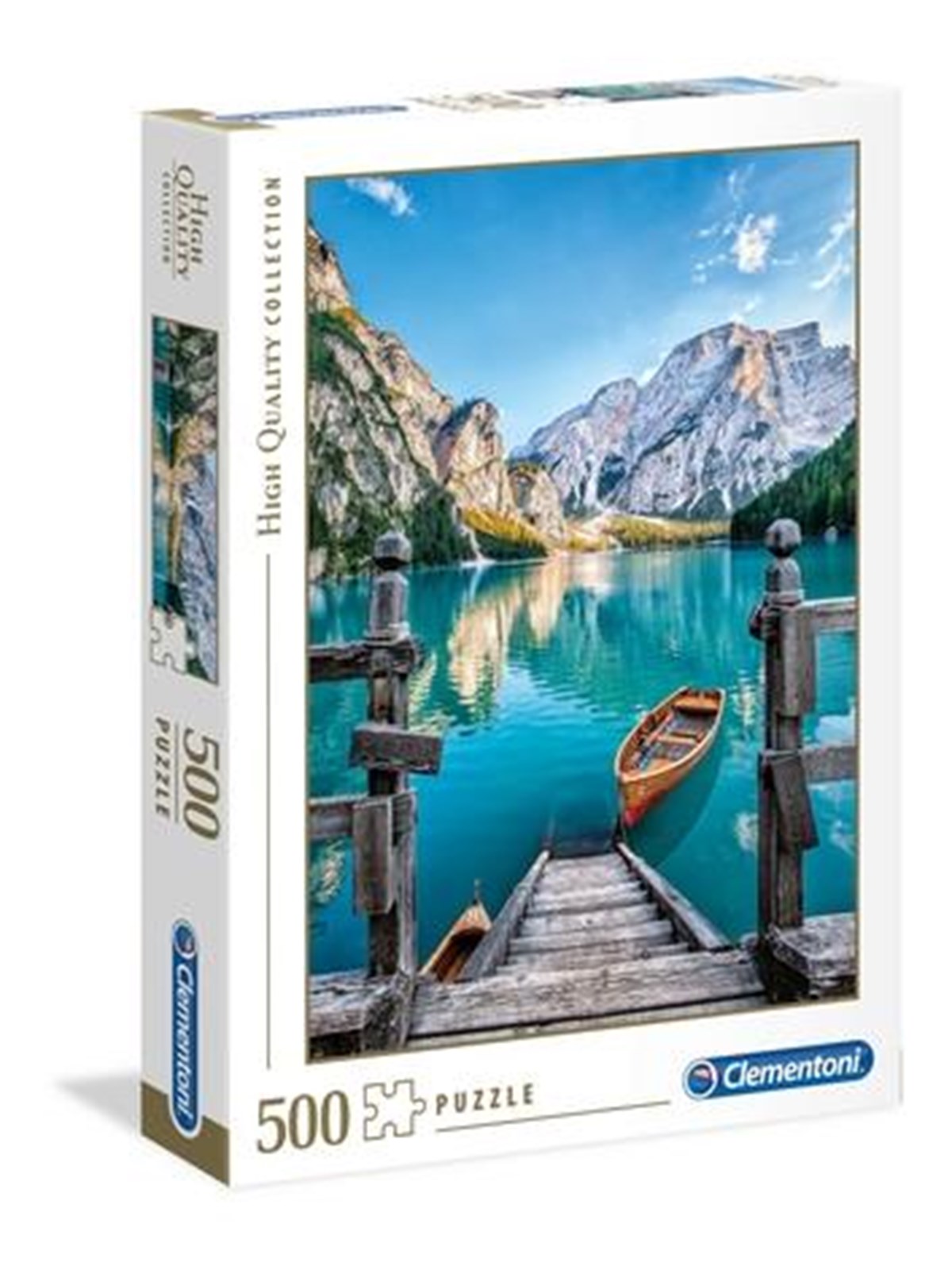 Clementoni Puzzle HQC Braies Lake, 500-teilig