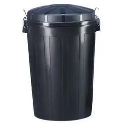 Hardwex Kunststoff-Abfalltonne mit Deckel 95 l (495x730 mm)