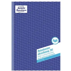 Avery Zweckform Formularbuch »Reisekostenabrechnung« - monatlich weiß, 21x29.7 cm