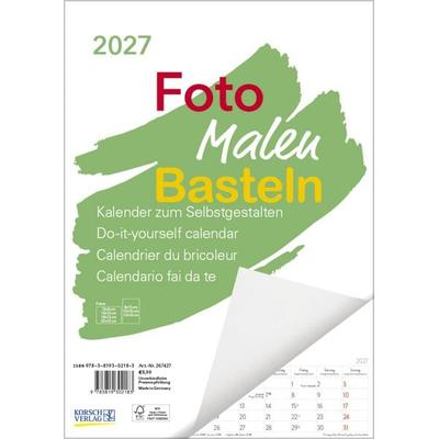 Foto-Malen-Basteln A4 weiß Notice 2027
