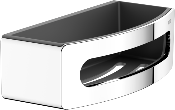 Keuco Elegance Schwammkorb 11658010001 2-teilig verchromt/anthrazit