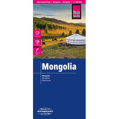 Reise Know-How Landkarte Mongolei | Mongolia (1:1.600.000), Sonstige von , Reise Know-How Verlag Peter Rump GmbH, 978-3-8317-7553-8