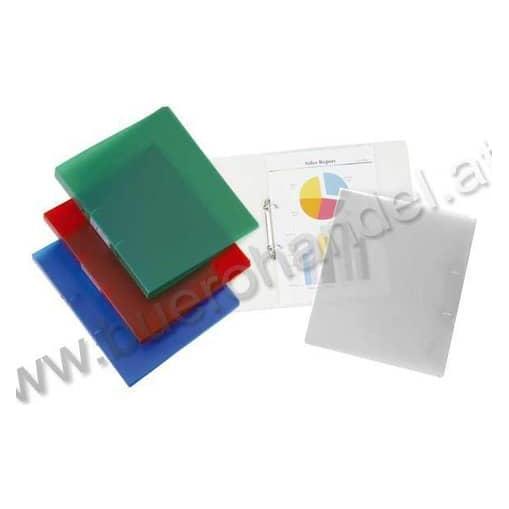 Q-Connect Schulordner A4 transluzent gelb (A4, 1 Stk.) (KF15285)
