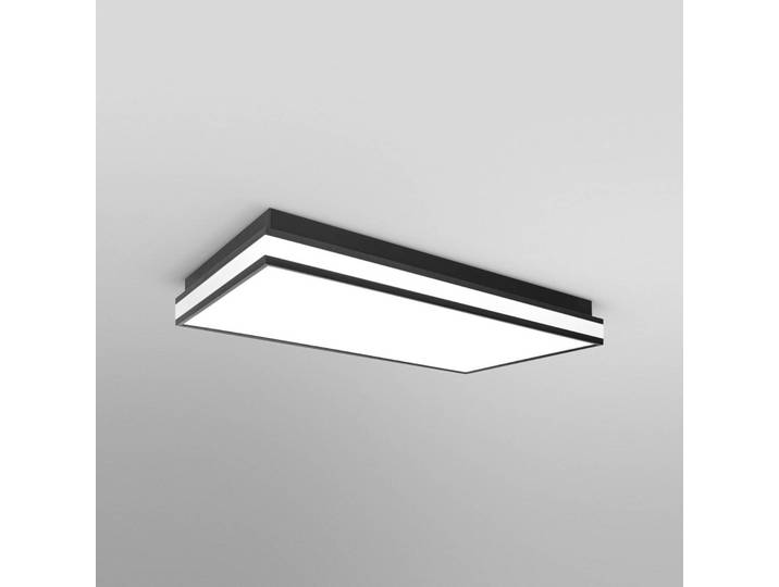LEDVANCE SMART+ Smart Home Deckenleuchte Orbis Magnet, dimmbar, schwarz, für Flurbereich, Metall, Modern