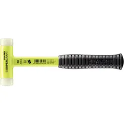 HALDER SUPERCRAFT - Schonhammer rückschlagfrei mit bruchsicherem Stahlrohrstiel, gelb lackiert Nylon - 3377.130