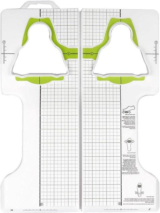 Schoenplaat Verstelgereedschap Fietsplaat Tool Zwart 29 cm Lengte