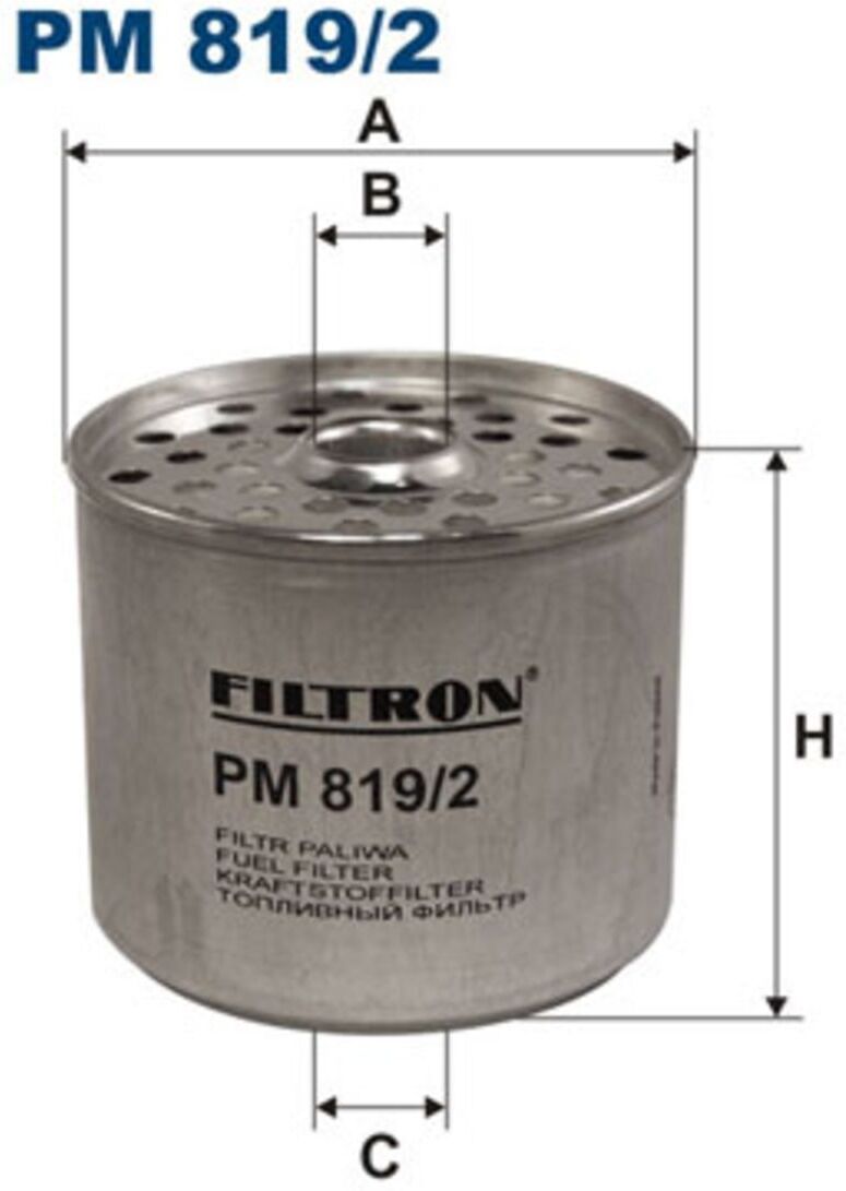 Kraftstofffilter FILTRON PM 819/2