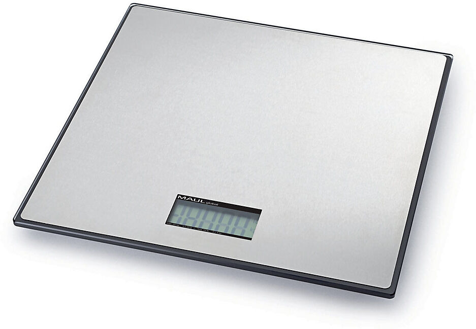 Paketwaage MAULglobal, robuste Wiegefläche, Wägebereich bis 25 kg, Ablesbarkeit 20 g, Wägeplatte 322 x 320 mm MAUL