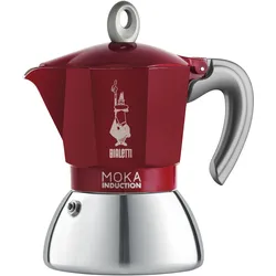 BIALETTI Espressokocher New Moka 4 Tassen - rot