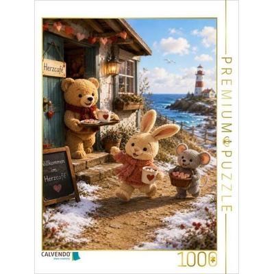 CALVENDO Puzzle Wo Herzen Pause machen | 1000 Teile Lege-Größe 64x48cm Foto-Puzzle für glückliche Stunden