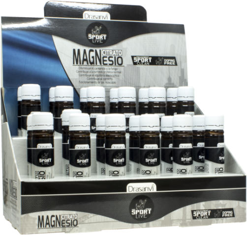 Drasanvi Magnesio Vial 25ml Sport Live