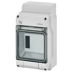 Hensel KV-Automatengehäuse 4,5TE(4,5x18mm) IP65 KV PC 9104