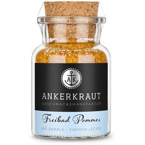 ANKERKRAUT Gewürzmischung Freibad Pommes, für Kartoffelgerichte, vegan, im Glas, 150 g