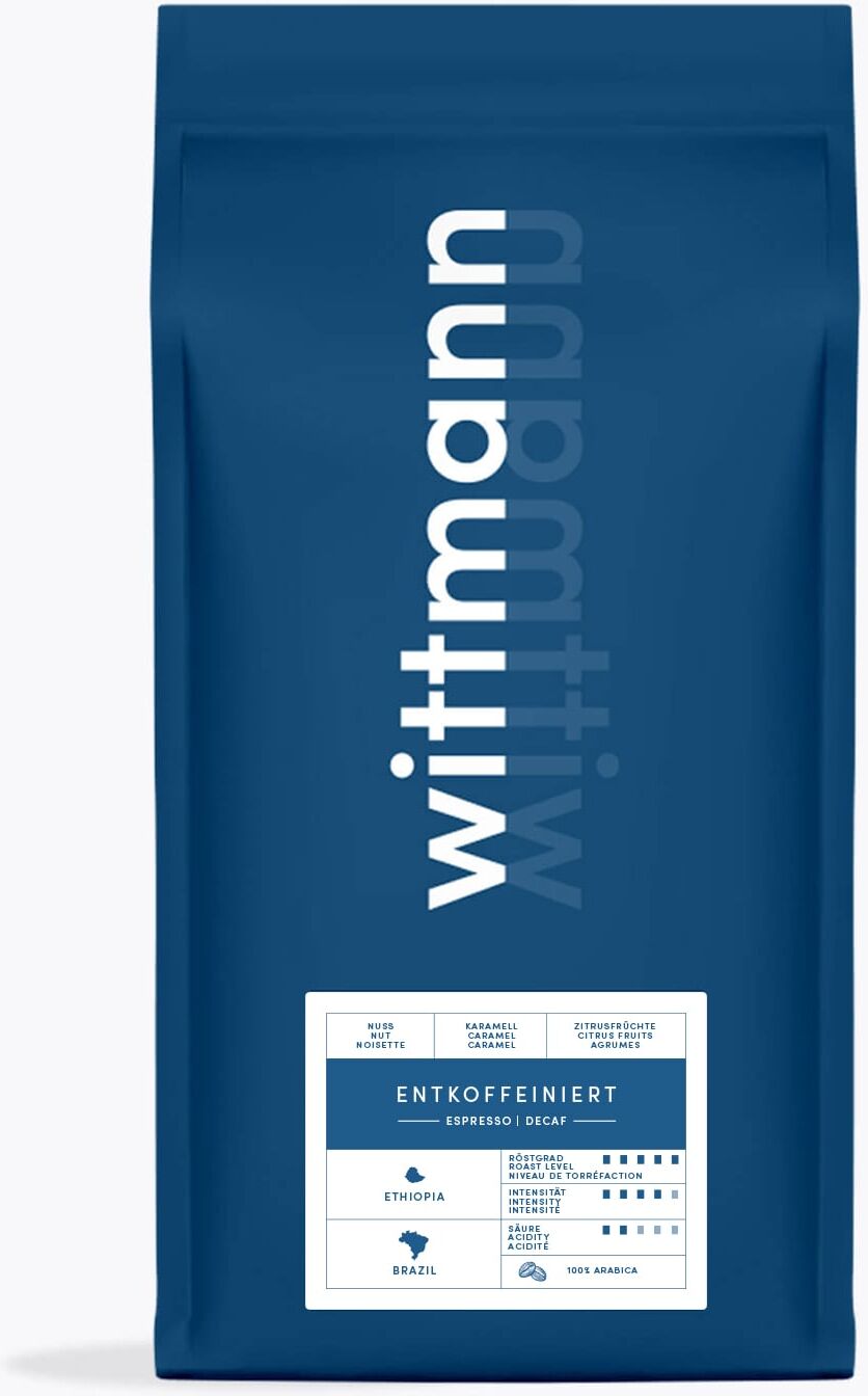 Wittmann Kaffee Entkoffeiniert 800g