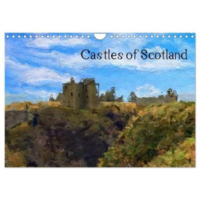 Castles of Scotland (Wall Calendar 2027 DIN A4 landscape), CALVENDO 12 Month Wall Calendar