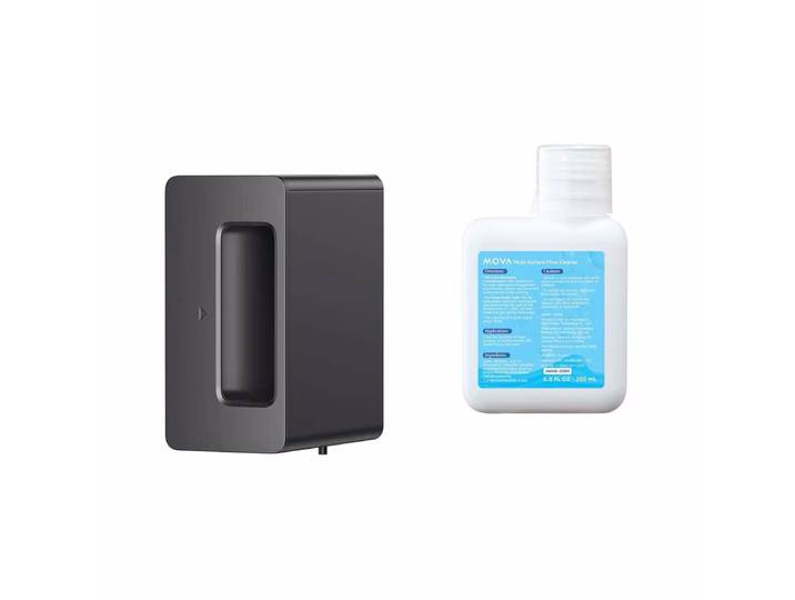 MOVA Automatic Cleaning Solution Dispenser Module Reinigungsmitteldosiermodul – Staubsauger Roboter Zubehör – schwarz