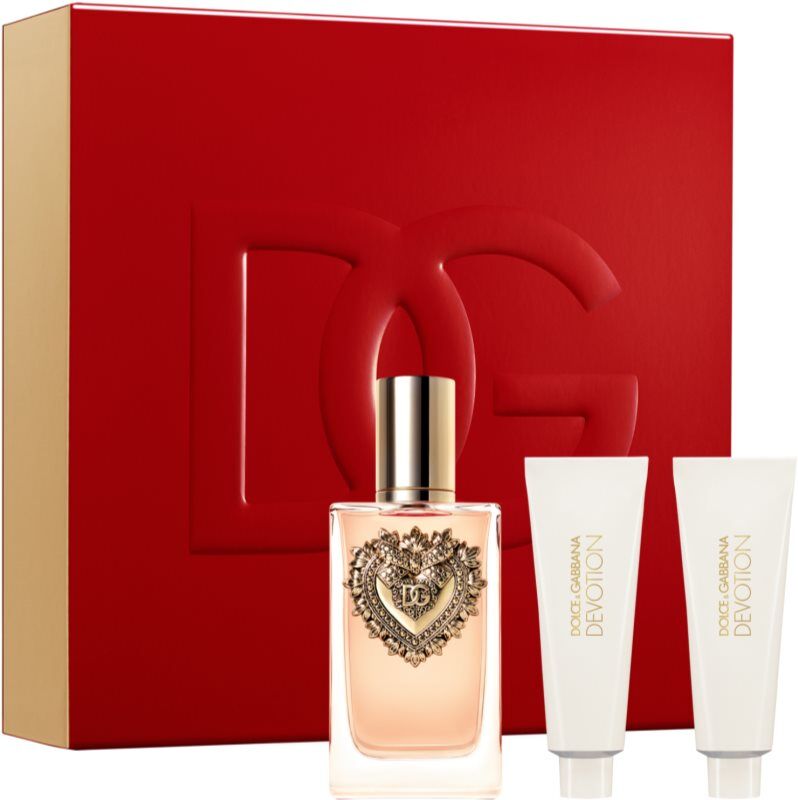 Dolce&Gabbana Devotion Eau de Parfum Trio Gift Set coffret cadeau pour femme