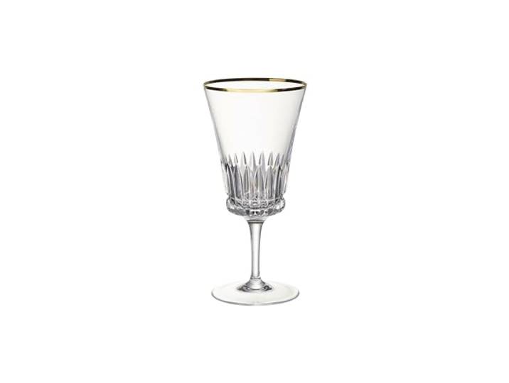 Villeroy & Boch - Grand Royal Gold Wasserkelch Set mit Goldrand, Wassergläser à 250 ml, Kristallglas, Klar