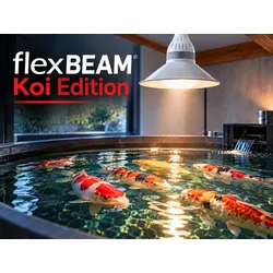 flexBEAM Koi Edition LED-Strahler  ~75W Nur E27 Sockel 90°        