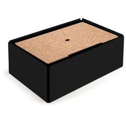 Kabelbox CHARGE-BOX schwarz Kork