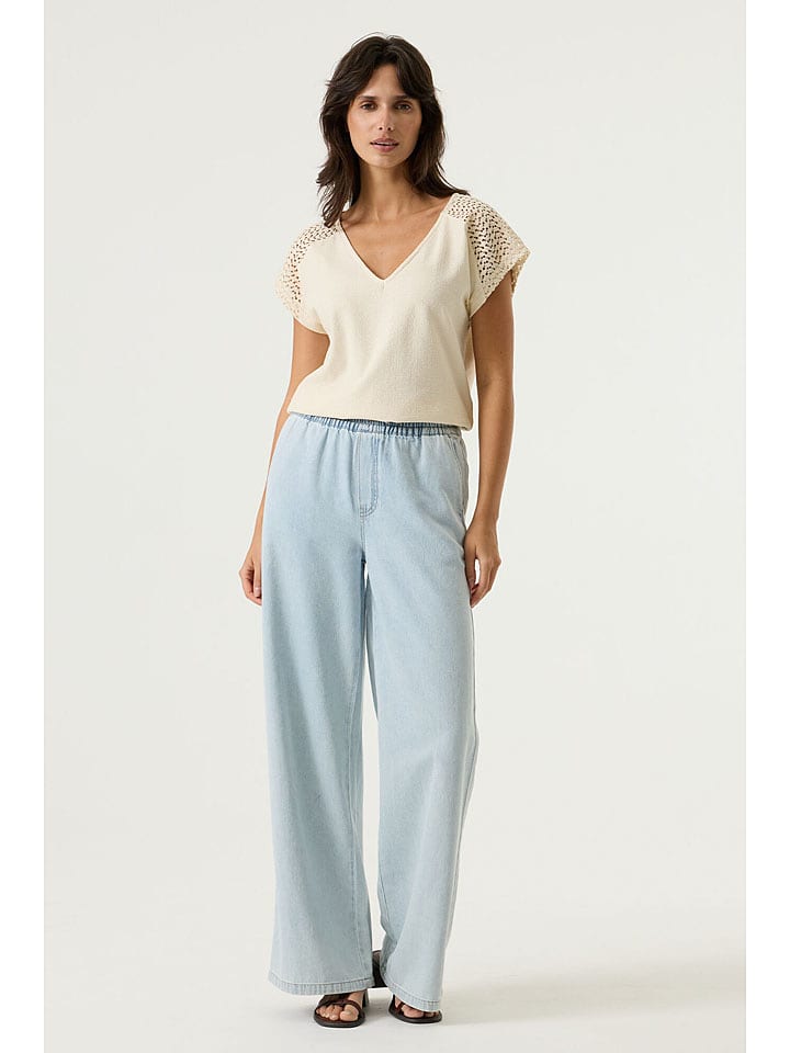Garcia Shirt in Creme - M