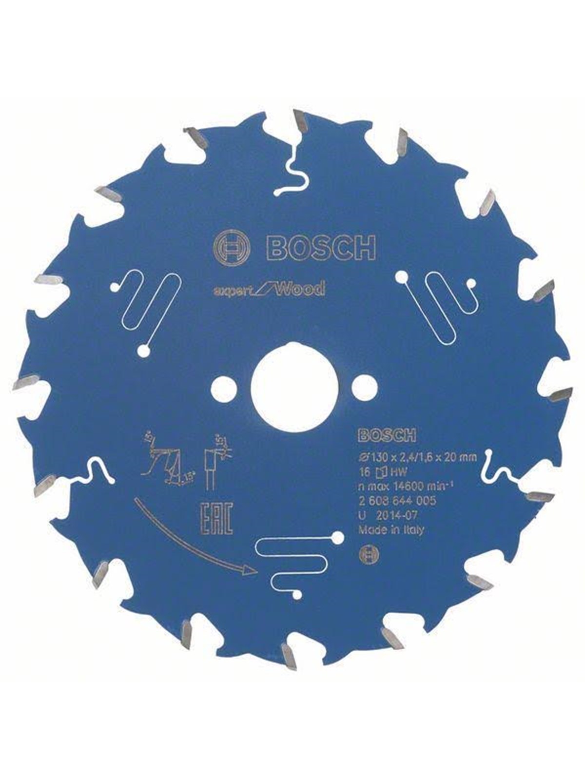 Bosch Circular saw blade 130x20x2.4mm 16t