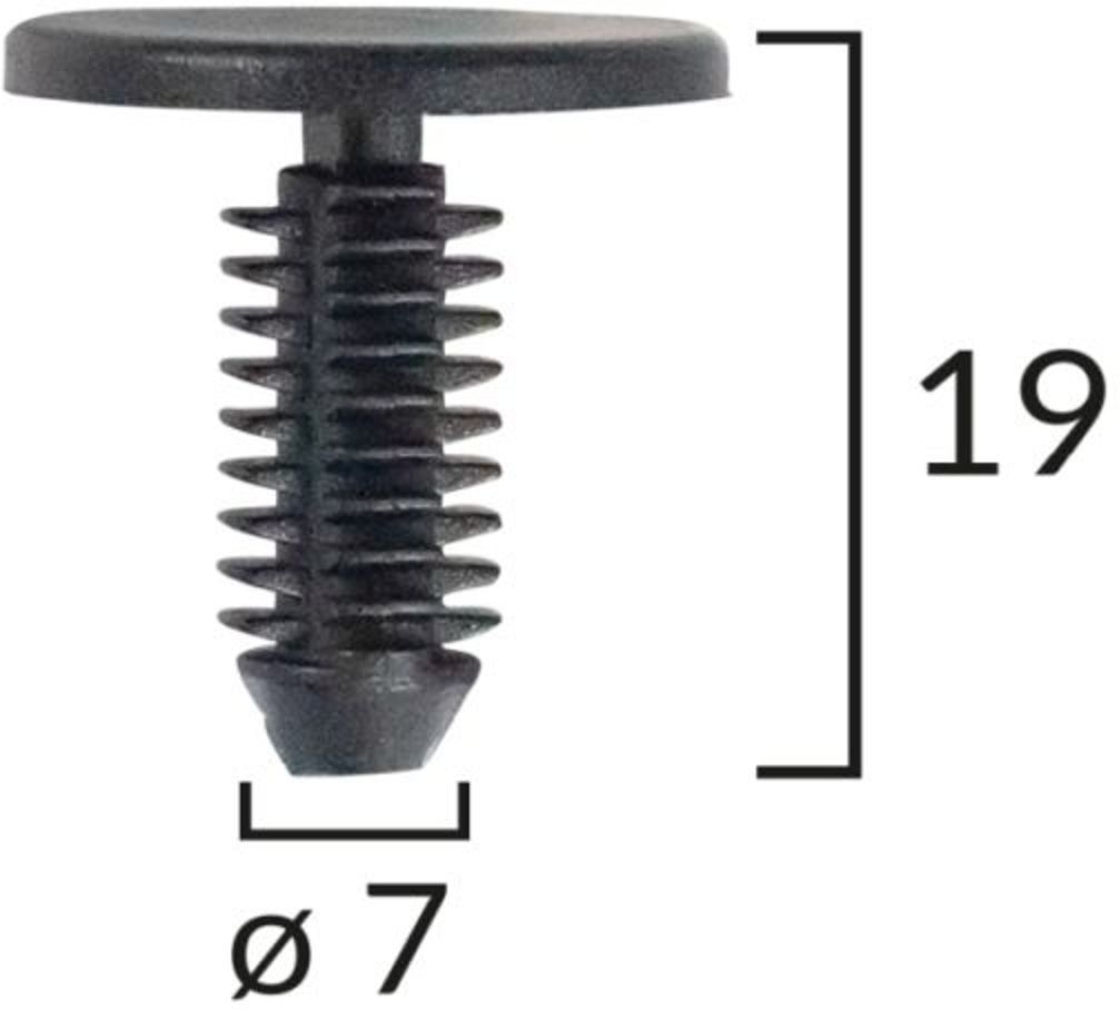 Clip ROMIX ROM 10530, 10 Stück