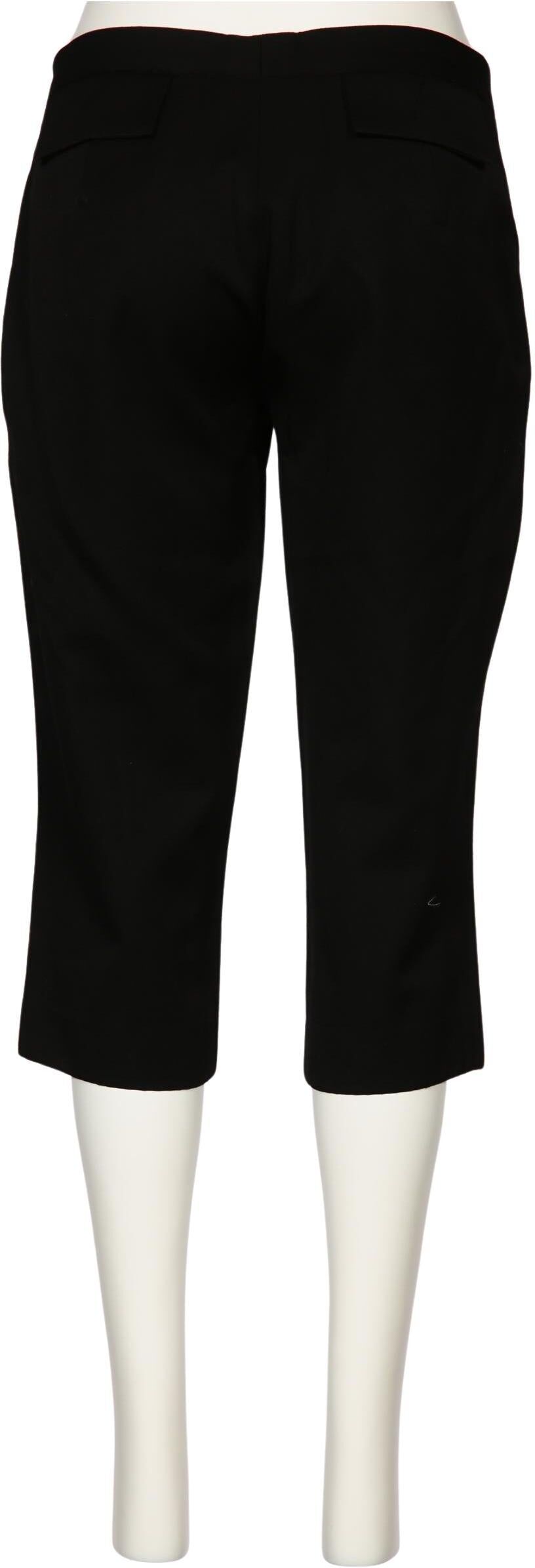 Costume National Damen Stoffhose, Schwarz, Gr. EU 38 (IT 44), Wolle - Second Hand