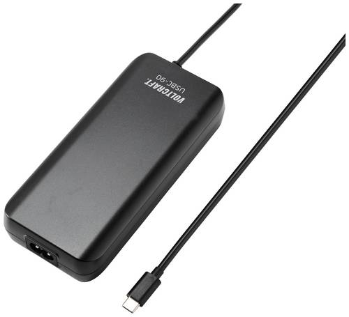 VOLTCRAFT USBC-90 USB Ladegerät 90W 5 V/DC, 20 V/DC 4.5A USB Power Delivery (USB-PD)