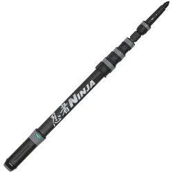 Unger NCP19 Ninja Carbon Teleskopstange 4-teilig 190 cm qualitativ hochwertige Teleskopstange 0,77 m bis 1,90 m