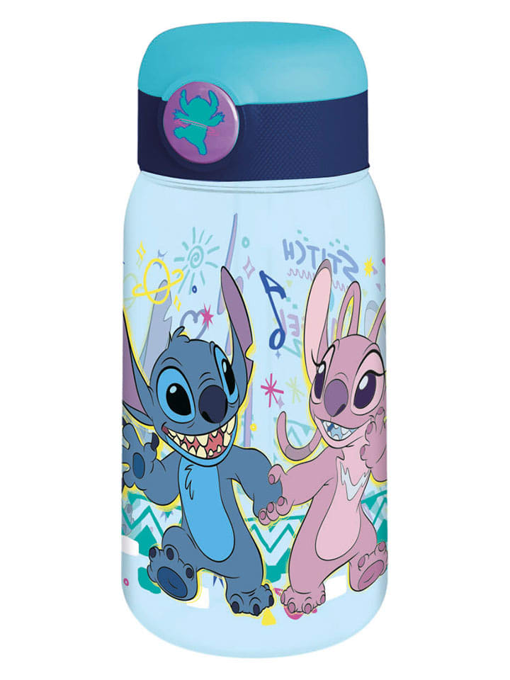 Trinkflasche "Stitch" in Hellblau - 510 ml - onesize