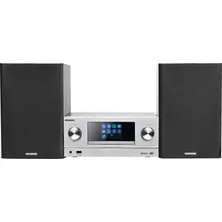 KW M-9000S-S - Micro-Hifi-System, Internetradio, DAB+, CD, 100 Watt