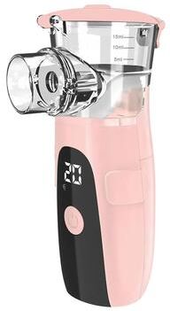 Uplift Picks Mini Portable Facial Steamer Nano Mist Sprayer pink