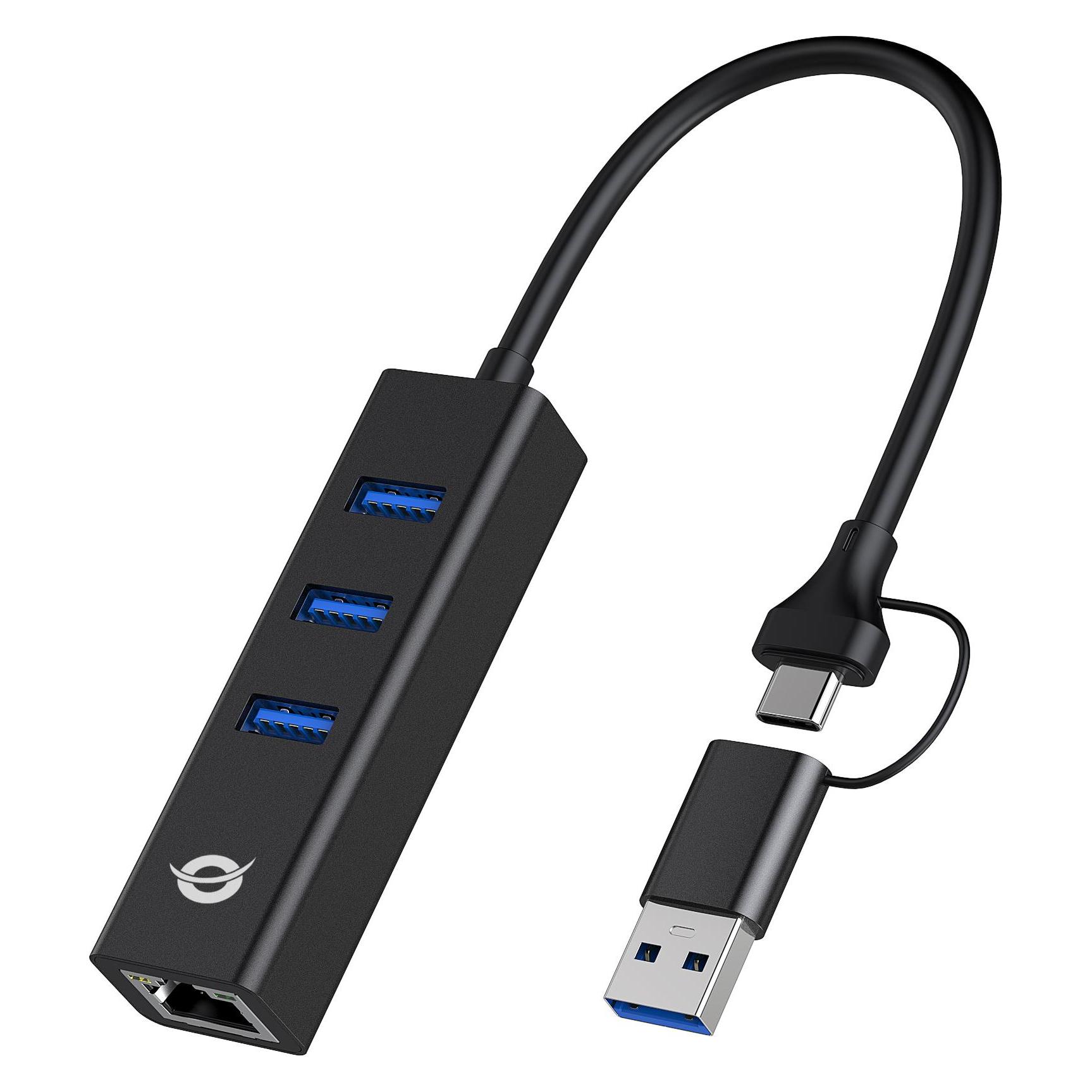 Conceptronic DONN07BA (USB-A, 4 Ports) (DONN07BA)