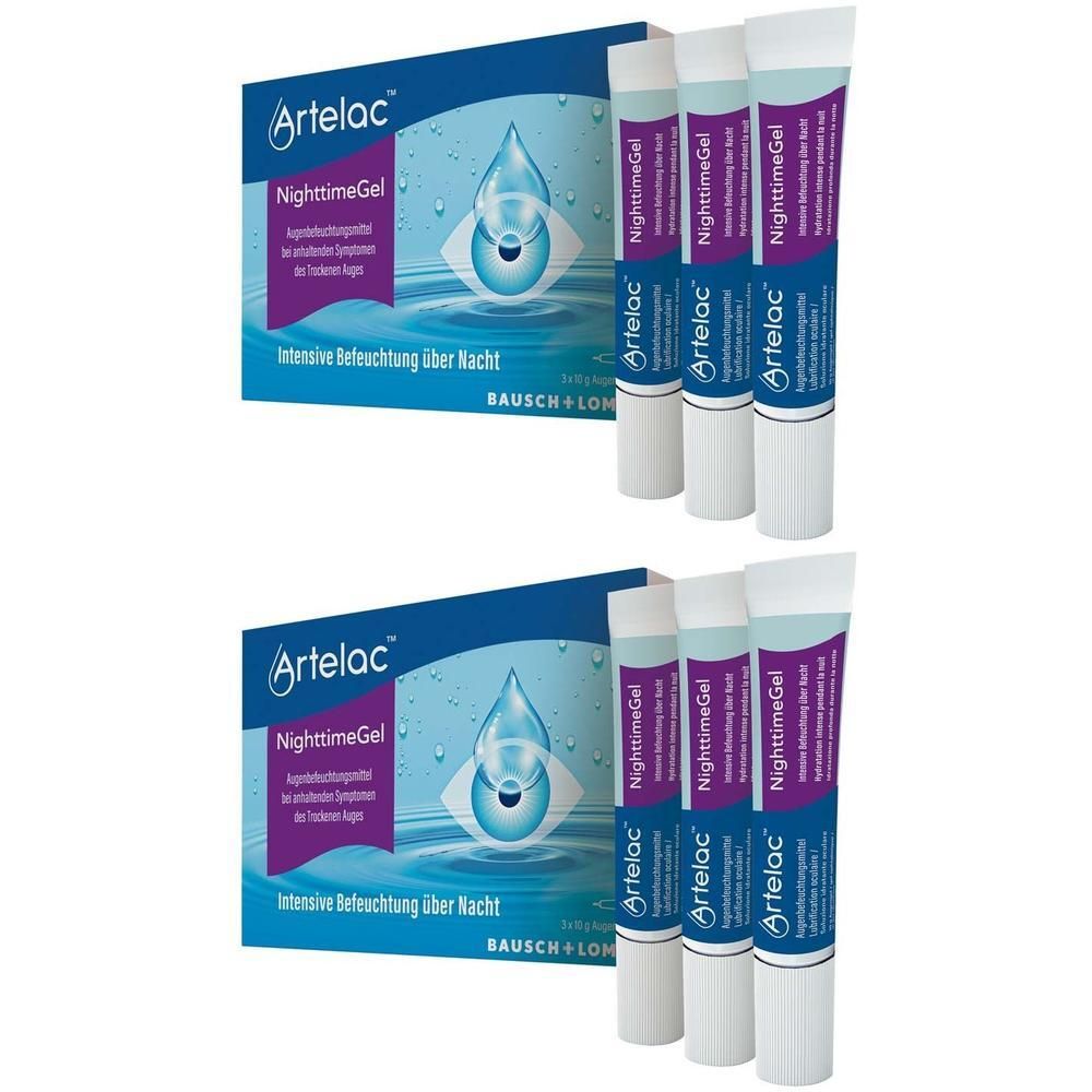 Artelac Nighttime Gel 2x 2x3x10 g Augengel