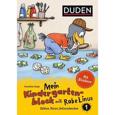Mein Kindergartenblock mit Rabe Linus (1), Taschenbuch von Dorothee Raab, Duden ein Imprint von Cornelsen Verlag GmbH, 978-3-411-87231-2