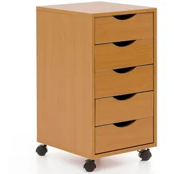 WOHNLING Rollcontainer WL5.924 Buche