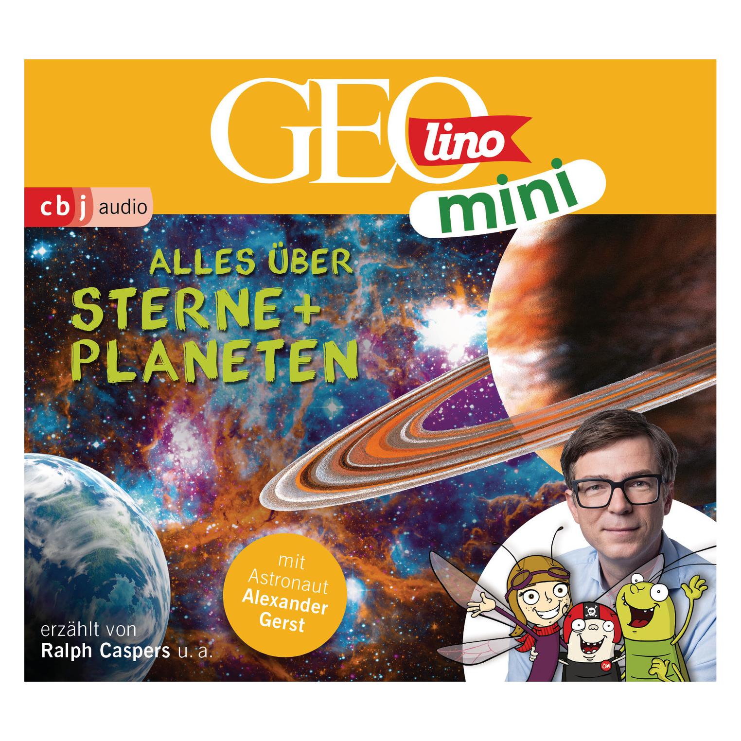CBJ GEOlino mini: Alles über Sterne und Planeten (4) (Eva Dax, Heiko Kammerhoff, Jana Ronte-Versch, Oliver Versch, Roland Griem, Deutsch) (8371-4988-3)