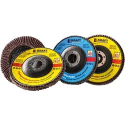 KRAFT WERKZEUGE Fächerscheiben, 4-tlg.