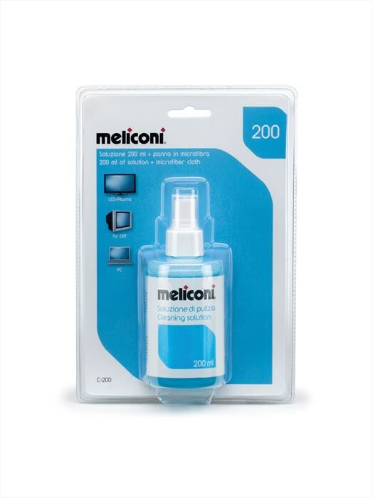 Meliconi C200 Soluzione Di Pulizia 200ml-bianco