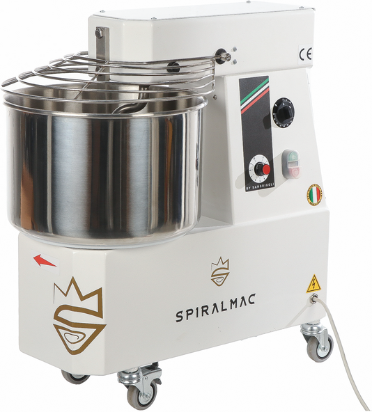 Spiralmac SV20 - Impastatrice a spirale -10 velocità - Capacità 20 Kg