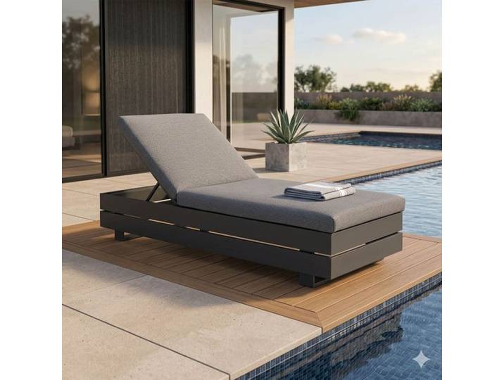 Solpuri Boxx Gartenliege Aluminium/Acryl