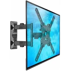North Bayou Fiber Mount DF400 / TV-Halterung / 32-55" / Tragfähigkeit 27,2 kg / VESA 100x100-400x400 (Wand, 27.20 kg, 32" - 55"), TV Wandhalterung