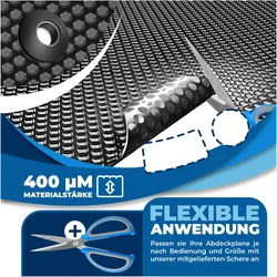 Kesser, Poolheizung, Pool Abdeckung Solar Plane Poolheizung Wärmeplane