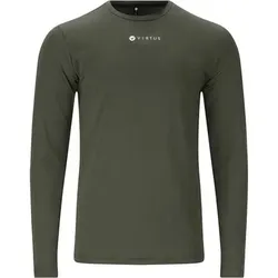 VIRTUS Longsleeved t-shirt Roger V2, Größe M in Gelb Gelb