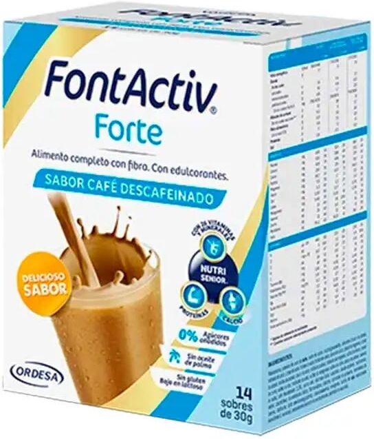 FONTACTIV Forte Café Sin Lactosa Alimento Dietético En Polvo 14X30 Gr