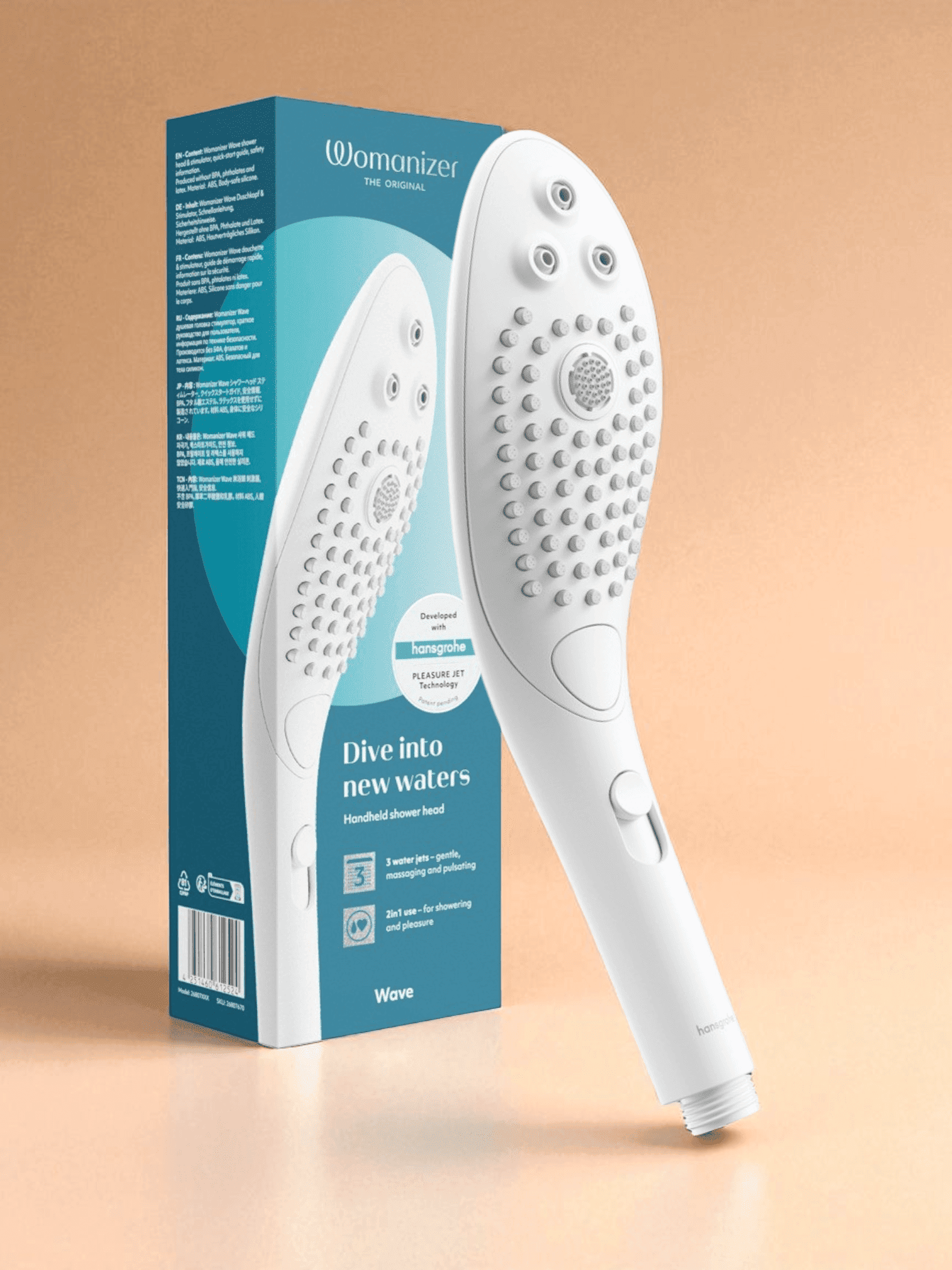 Womanizer Stimulateur Wave Blanc