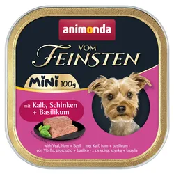 Animonda Vom Feinsten vom Feinsten Adult Mini Kalb, Schinken + Basilikum 32x100 g