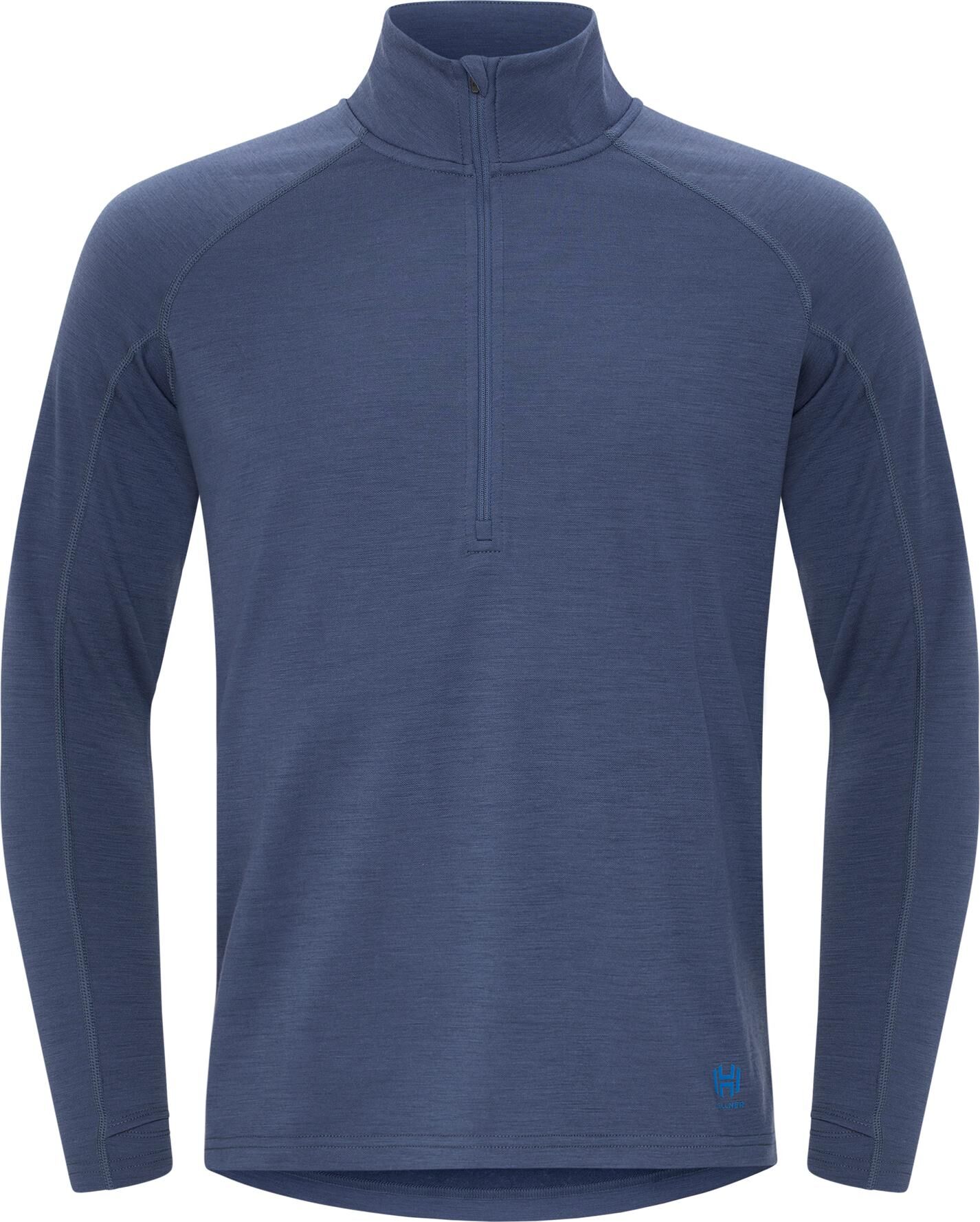 Hellner Men's Wool Mix 2nd Layer Half Zip Oceania S