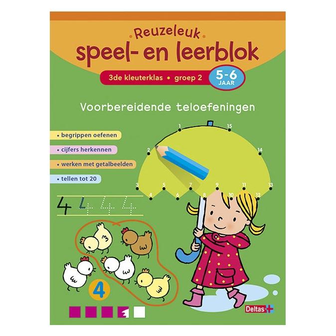 Deltas Grossartiger Spiel- und Lernbaustein Vorbereitende Zählübungen 5- (Niederländisch) (77204755)
